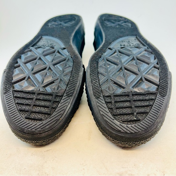 Converse Chuck Taylor All Star Black Monochrome Textile High Tops, size M6 W8 - Picture 10 of 11